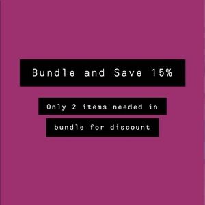 Bundle and Save!